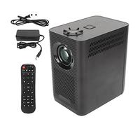 Mini Projecteur, Haute Définition 720P, Décodage 4K, 2 Go de RAM 16 Go, Correction de Distorsion, Structure Entièrement Fermée, 30 à 100 Pouces pour Cinéma Maison, (Prise UE