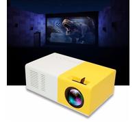 Mini Projecteur HD Portable LED - Jaune - Durée de vie de la lampe 30000 h - Luminosité 2500 lumens