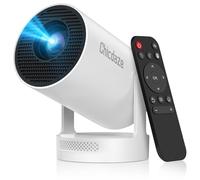 Mini projecteur, HY300 PLUS Projecteur portable, Support 4K 1080P avec WIFI6 double bande 5G sans fil 5.4 Bluetooth Android 11, rotatif à 180°