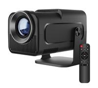 Mini projecteur Intelligent, projecteur Portable 4K avec Keystone Automatique, 200 ANSI Android 11.0, WiFi 6 Bluetooth 5, 30-130 Pouces Rotatif à 180 °, pour cinéma Maison en Plein air
