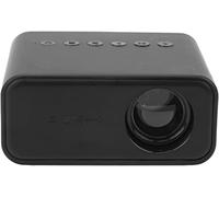 Mini projecteur LED, 1920 x 1080 TFT LCD, design compact pour une utilisation familiale, expérience home cinéma, divertissement portable