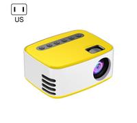 Mini projecteur LED, 500 lumens, 3.5mm, Audio, 320x240 Pixels, USB, compatible HDMI, lecteur multimédia domestique, écran de téléphone