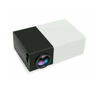 Mini projecteur LED avec écran LCD TFT, 400-600 lumens, HDMI, USB, design compact, résolution native 320 x 240