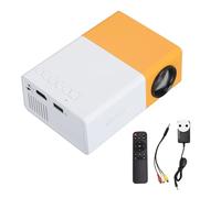 Mini Projecteur LED Portable Full HD 1080P pour la Maison Intelligente et Film Home Cinéma pour Enfants (Prise européenne)