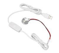 Mini Projecteur LED, Spot à intensité Variable alimenté par USB avec Mode de Gradation et de Respiration en Continu, pour Vitrine, Armoire à Bijoux, Décoration Intérieure