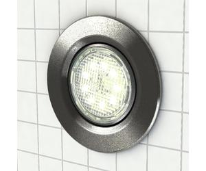 Mini projecteur Mini brio 2 : Blanc + Enjoliveur inox Mini-Nov