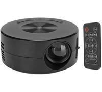 Mini Projecteur, Poche à Main TFT LCD Même écran Projecteur Enfant avec Télécommande pour Camping en Plein Air, Prise en de la 5V2A