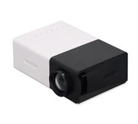 Mini Projecteur Portable 1080P HD - Projecteur LED Pico pour Intérieur Extérieur - Compatible avec TV Stick, HDMI, USB, AUX (Prise UE 100-240 V)