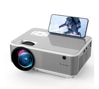 Mini projecteur portable, Bluetooth 5G/2.4G WiFi 1080P pris en charge, écran 300 '', Keystone, Zoom,