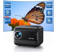 Mini Projecteur Portable Focus Électrique,20000 Lumens Videoprojecteur Portable 1080P Full Hd Wifi6 Bluetooth 5.4 Projecteur 4K,Rétroprojecteur Home Cinéma Avec Ios/Android/Pc/Hdmi/Tv Stick