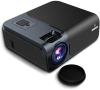 Mini-projecteur portable Full HD 1080P avec synchronisation de l'écran du smartphone pour le home cinéma en plein air