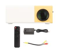 Mini projecteur portable HD LED avec Wi-Fi, compatible 1080p, écran LCD couleur, divertissement en extérieur, interfaces HDMI, USB et AV.