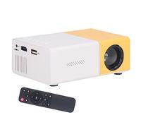 Mini Projecteur Portable, Projecteur de Téléphone avec connectivité Riche, Dissipation Rapide de la Chaleur, 1920 X 1080 pour Home Cinéma, Source de Lumière LED, Affichage (Prise