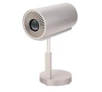 Mini Projecteur Portable, Projecteur Intelligent 4K 1080P 1200LM Projecteur Domestique Portable avec Correction Trapézoïdale et 4 Points pour Android Support de Tête Rabattable à