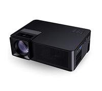 Mini projecteur portable, projecteur LED 3000 lumens, projecteur de cinéma maison Android intégré, rapport de contraste 2000:1 compatible avec TV 1080P, VGA, HDM, USB, SD, entrée audio