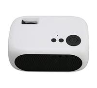 Mini Projecteur Portable, Projecteur Vidéo de Cinéma Maison avec Son Surround à 360 Degrés, Full HD 1080P Pris en Charge, Interfaces Multiples, pour Cinéma Maison, (Prise UE