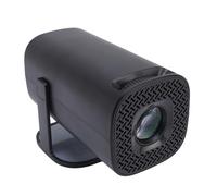 Mini Projecteur Portable, Support 4K 1080p FHP WiFi6 Bluetooth 5.4 Projecteur Vidéo de Théâtre Domestique avec Stand Rotatif de 180 ° pour Android 11 (Prise UE)