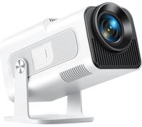 Mini projecteur portable, support 4K, 20000 lumens, 1080P natif, blanc, prise EU