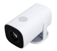 Mini Projecteur pour Android 11.0, Projecteur Portable 4K 1080P avec WIFI6 et Bluetooth5.2, Vidéoprojecteur pour Cinéma Maison Extérieur, Rotatif à 180 Degrés (Prise UE)