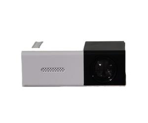 Mini projecteur pour dessins animés, projecteur de films portable avec angle de projection réglable, projecteur intelligent pour une expérience