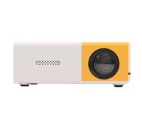 Mini Projecteur, Projecteur de Film Portable 1920 X 1080 Grand écran de 24 à 60 Pouces, avec Télécommande, pour Le Camping en Plein Air, Vidéo, Maison, Chambre à Coucher, Cinéma