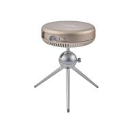 Mini projecteur, projecteur de poche portable avec support réglable, projecteur DLP, projecteur de cookies, WiFi et Bluetooth, support 1080p, batterie rechargeable et système Android pour extérieur