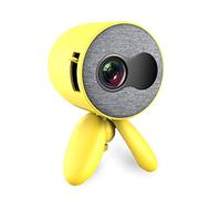 Mini Projecteur, Projecteur LED Portable Support 1080P HD USB VGA AV HDMI Projecteur Media Player pour Home Cinéma Enfants Cadeau, Prend en Charge Le Téléphone Mobile avec Le Mê