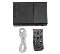 Mini Projecteur, Projecteur Portable Complet 1080p Full HD, Conception de Fans de Refroidissement, Projecteur de Film Compatible avec L'ordinateur Portable du Téléphone