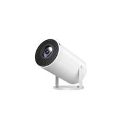 Mini projecteur, projecteur portable natif 1080p avec étui de transport, support 4K, proyecteur de film extérieur rotatif à 270°, projecteur de cinéma maison compatible avec téléphone/clé TV