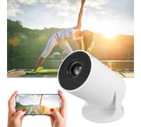 Mini Projecteur, Projecteur Portable Rotatif à 270 °, Projecteur de Film Extérieur Full HD 1080P, écran Filaire Synchronisant Un écran Maximum de 150, pour Smartphone/clé