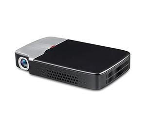 Mini projecteur RD-605 facile à transporter à la maison 1080P Android projecteur avec batterie (couleur : monocouleur) (D) petit cadeau