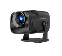 Mini projecteur, résolution 1280x720P, luminosité 12000 lumens, HY320Mini noir, prise Eu, faisceau vert