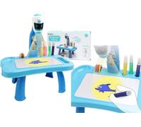 Mini Projecteur Robot Table 2en1 Accessoires Bleu
