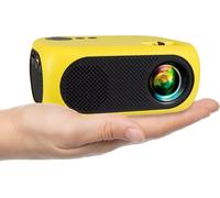 Mini Projecteur Video, Videoprojecteur Portable Supportée 1080P, Retroprojecteur Compatible avec HDMI Smartphone, DVD, Fire TV Stick