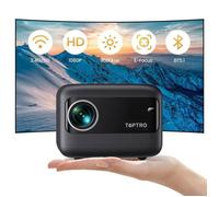 Mini Projecteur Videoprojecteur - 10000 Lumens - 5G WiFi Bluetooth - Supporte 1080P Full HD Retroprojecteur Portable