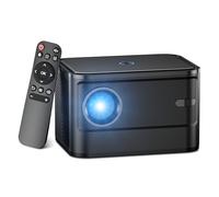 Mini Projecteur, XJ-HOME VideoProjecteur Portable Focus Électrique, 15000 Lumens 1080P Full HD, Vidéoprojecteur WiFi 5G Bluetooth 5.2,Compatible avec Smartphone/HDMI/USB/TV Stick
