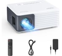 Mini Projecteur Y3 14 000 Lumens,Portable,Pour Téléphone Et Maison,Avec Zoom 50%,Hd 1080P,Compatible Avec Les Petits Projecteurs Tv Stick,Ios,Android,Ordinateur Portable Et Ps5