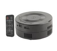 Mini Projecteur YT200, Projecteur Vidéo de Téléphone HD LED TFT LCD, Projecteur de Film de Cinéma Maison, Projecteur de Téléphone Portable Extérieur pour Android, AUX, USB