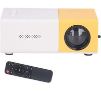 Mini Projector, TFT LCD Video Projector, Portable Home Theater Projector, Built-in Speaker, Compatible with, USB, AV, Smartphone/Tablet/Laptop/PC/TV