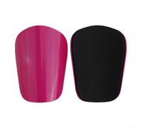 Mini protège-tibias de football avancé avec insert épais pour plus de sécurité et de confort (master/rose rouge)