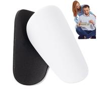 Mini protège-tibias pour football - Petits protège-tibias football - Protège-tibias antidérapants EVA - Manches protège-tibias et équipement de protection extra petit pour hommes, femmes, enfants