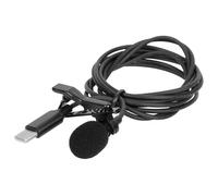 Mini przeno?ny mikrofon pojemno?ciowy Clip-on Lapel Lavalier mikrofon przewodowy typu C telefonu komórkowego telefon Laptop mikrofon 3.5mm gniazdo mikrofonu