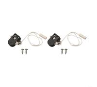 Mini Pull Switch 2A 250V for Furniture Lighting | Side action mechanism, compact 27mm size, 2A 250V rating, black finish, easy cord control