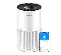 Mini purificateur d'air GoveeLife pour chambre, avec filtre HEPA pour poils d'animaux, odeurs, pollens et fumée, Alexa compatible, 3 vitesses, 2 modes, minuterie et diffusion d'arômes pour la maison