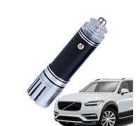 Mini purificateur d'air ionique - Éliminateur d'odeurs pour voiture, ioniseur, alimentation par -cigare | Accessoire portable de voiture, enlève la poussière, la fumée et les mauvaises odeurs