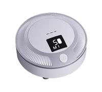 Mini purificateur d'air portable, ioniseur d'air de voiture rechargeable par USB avec affichage numérique en temps réel, réglage à 3 vitesses, minuterie d'arrêt automatique pour la maison, le bureau