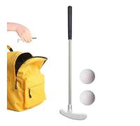 Mini Putter De Golf - Putter De Table, Club De Pratique De Golf En Métal Pour Le Bureau, La Maison Ou L'entraînement De Bureau, Outil De Pratique De Putting Portable Pour Les Débutants Et Les Passionn