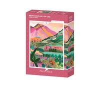 Mini puzzle 96 pièces Alize Pieces & Peace Rainbow Mountain