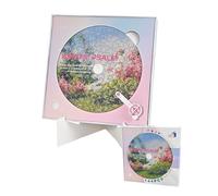 Mini Puzzle CD 144 Pièces pour Adultes - Le Boîtier se Transforme en Support Intégré ! Décor de Bureau Élégant, Cadeau Créatif et Unique, Projet de Détente d'1 Heure (Kinetic Psalm)