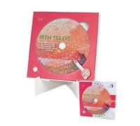 Mini Puzzle CD 144 Pièces pour Adultes - Le Boîtier se Transforme en Support Intégré ! Décor de Bureau Élégant, Cadeau Créatif et Unique, Projet de Détente d'1 Heure (Pith Telos)